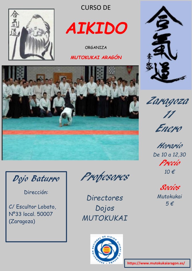 Curso Mutokukai Aragón. Zaragoza. (11 de enero de 2025)